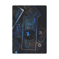 Tinted “No Face” Blue Benjamins Playing Cards