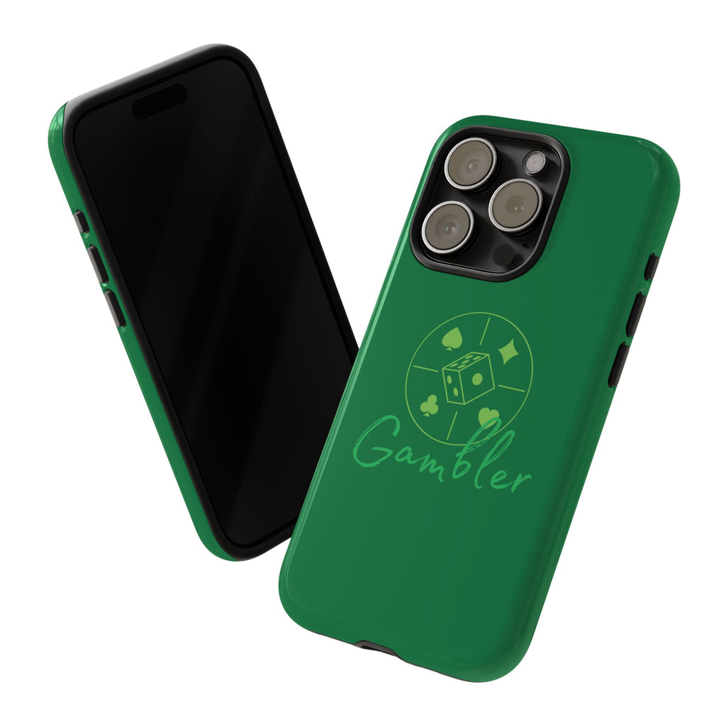 Green Gambler iPhone Case