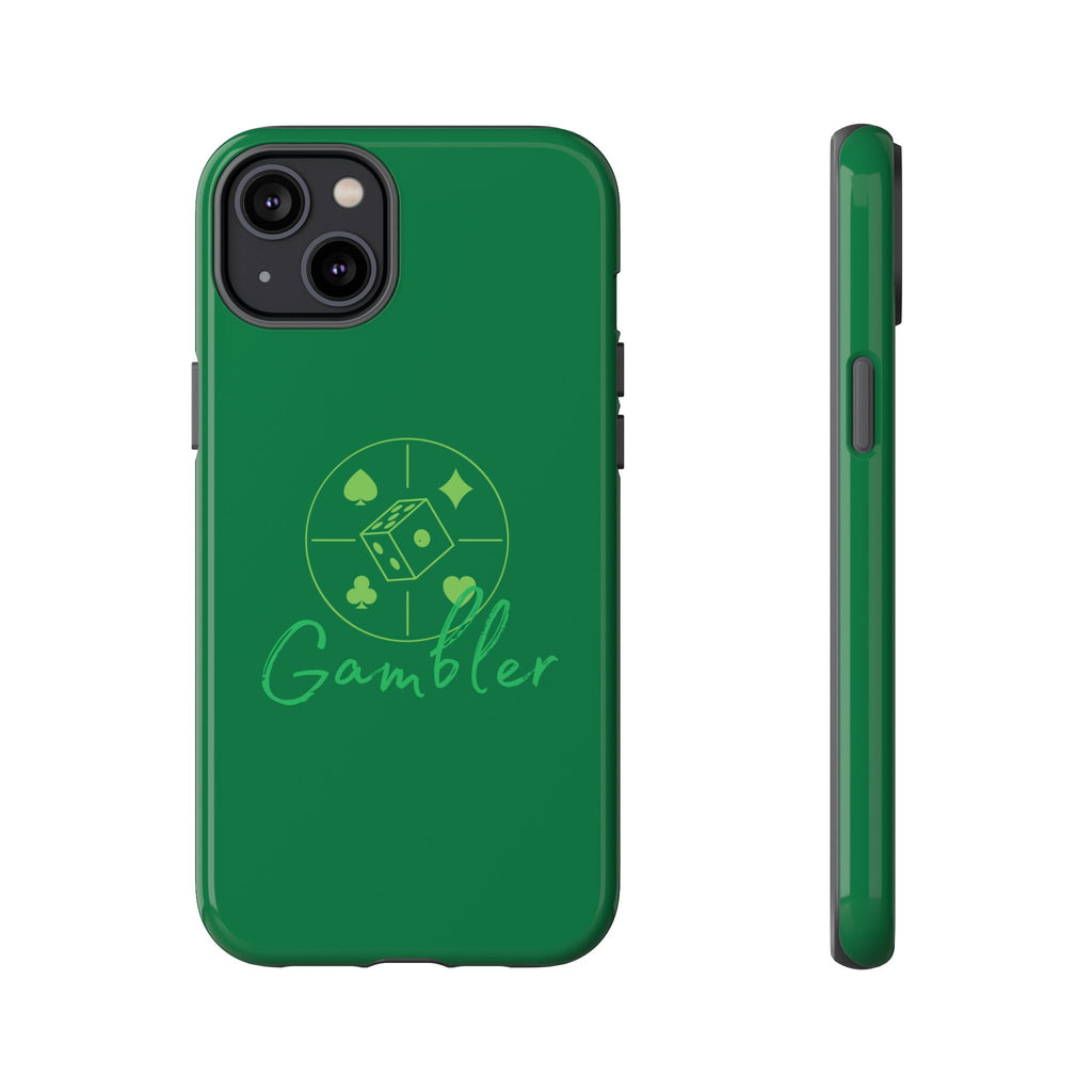 Green Gambler iPhone Case