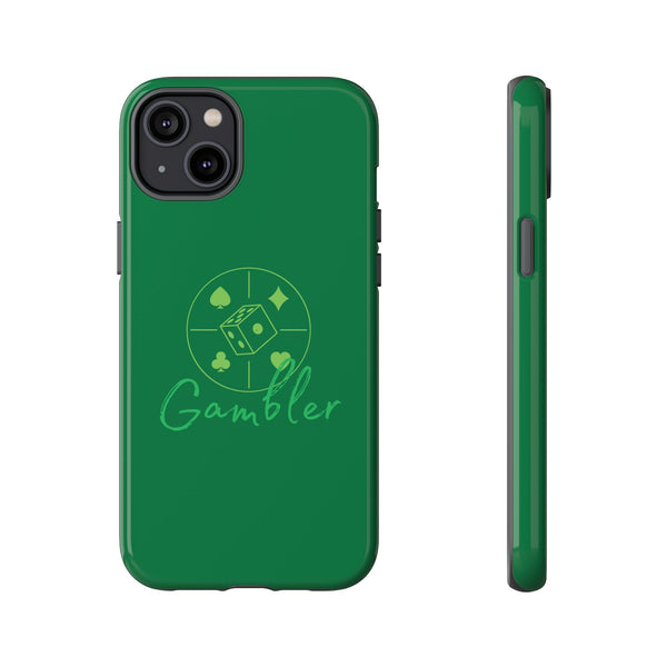 Green Gambler iPhone Case