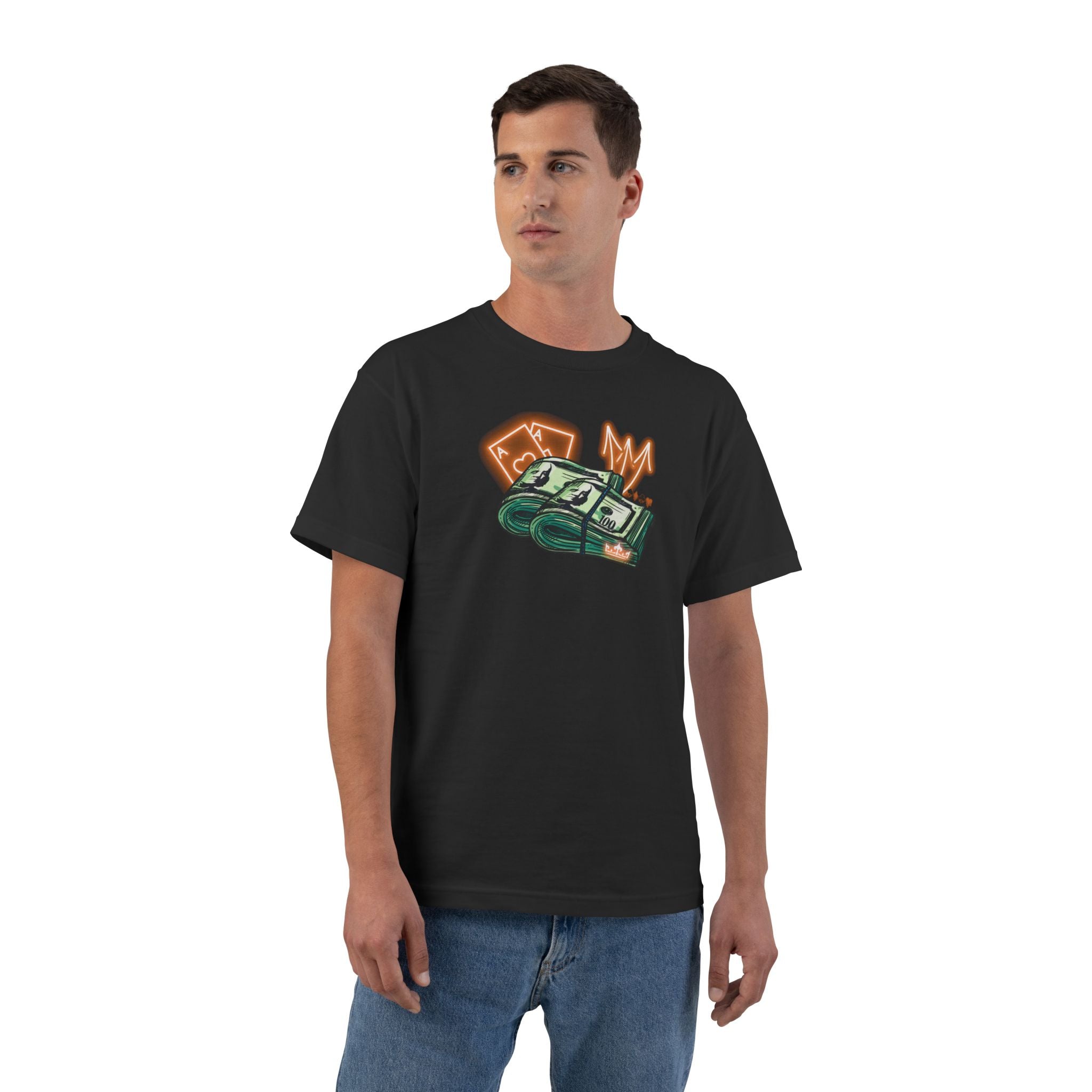 Copy of Marcus Era Poker Card Suit T-Shirts (Purple Mix)