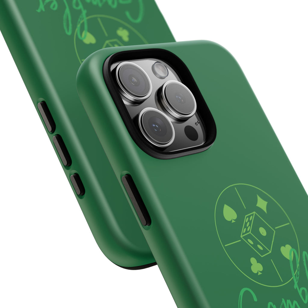 Green Gambler iPhone Case