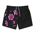 Purple Poker Chip Swim Trunks