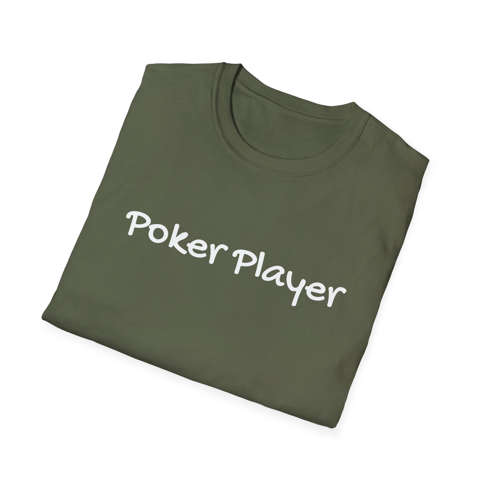 Poker Player Unisex Softstyle T-Shirt